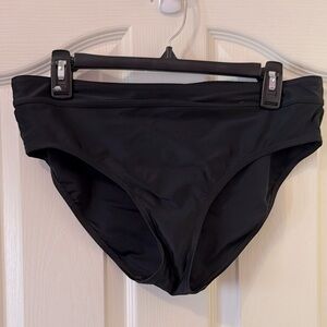 Croft & Barrow Black Bikini Bottom